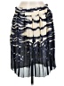 L.K. Bennett 100% Polyester Graphic Blue Casual Skirt Size 6 - photo 2