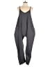 Assorted Brands Solid Gray Jumpsuit Size 10 - photo 1