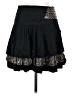 Assorted Brands Animal Print Black Casual Skirt Size 9 - photo 1