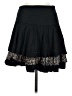 Assorted Brands Animal Print Black Casual Skirt Size 9 - photo 2