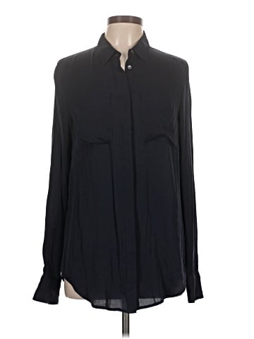 J.Crew Long Sleeve Silk Top (view 1)