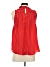 Joie 100% Polyester Red Sleeveless Blouse Size S - photo 2