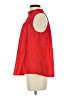 Joie 100% Polyester Red Sleeveless Blouse Size S - photo 5