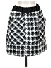 Aqua Houndstooth Black Casual Skirt Size S - photo 1