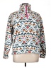 Eddie Bauer 100% Polyester Print Gray White Pullover Sweater Size XL - photo 1