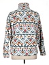 Eddie Bauer 100% Polyester Print Gray White Pullover Sweater Size XL - photo 2