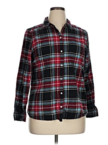 Croft & Barrow Long Sleeve Button-Down Shirt (view 1)