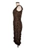 Majorelle Animal Print Brown Cocktail Dress Size M - photo 5