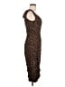 Majorelle Animal Print Brown Cocktail Dress Size M - photo 4