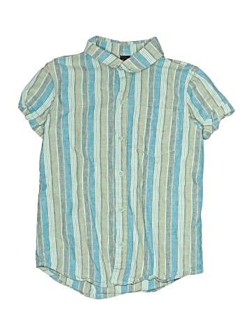 Tea Short Sleeve Button-Down Shirt (view 1)