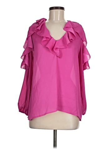 V Cristina 3/4 Sleeve Blouse (view 1)