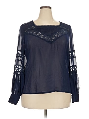 Pinky Long Sleeve Blouse (view 1)