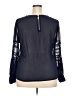 Pinky 100% Polyester Blue Long Sleeve Blouse Size XXL - photo 2