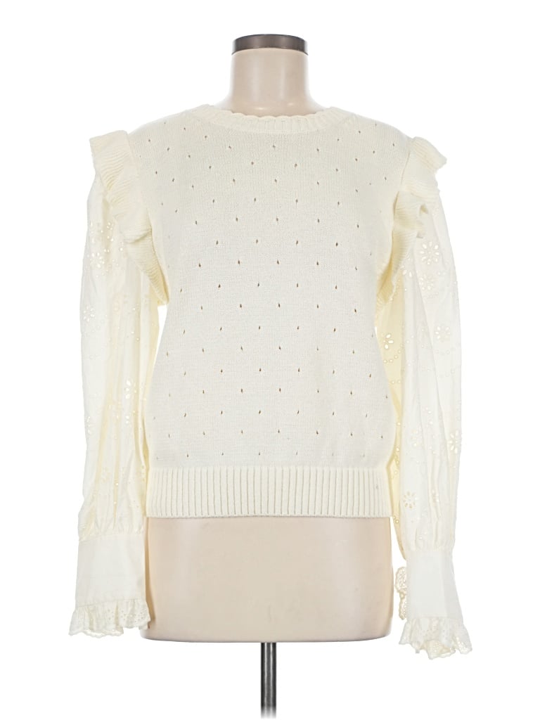 Pre-owned Paris Atelier & Other Stories Pullover Sweater In Ivory