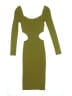 Cider Green Cocktail Dress Size S - photo 2