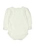 Gymboree 100% Cotton Graphic Ivory Long Sleeve Onesie Size 12-18 mo - photo 2