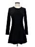 579 Solid Black Casual Dress Size XS - photo 1