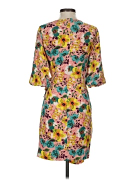 button down dress yellow Golden Yellow Cotton Poplin Fit and Flare Short Button-Down Shirt Dress 26
