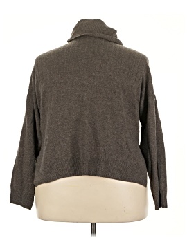 Madewell Hickory Turtleneck Sweater (view 2)
