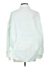 Peacebird Color Block Green Long Sleeve Button-Down Shirt Size S - photo 2