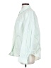 Peacebird Color Block Green Long Sleeve Button-Down Shirt Size S - photo 5