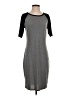 Lularoe Solid Gray Casual Dress Size S - photo 1