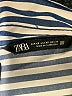 Zara Stripes Blue Long Sleeve Blouse Size XS - photo 7