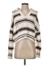 Free People Stripes Ivory Pullover Sweater Size XS - photo 1