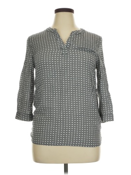 Rose & Thyme 3/4 Sleeve Button Down Shirt