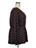 Lane Bryant Brown Long Sleeve Top Size 18 (3) - photo 4