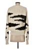 BA&SH Animal Print Ivory Pullover Sweater Size Sm (1) - photo 2