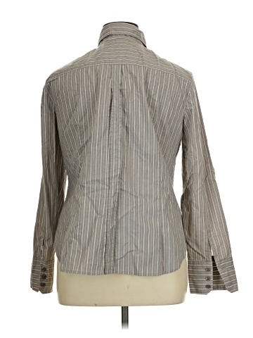 New York & Company Long Sleeve Button-Down Shirt (view 2)