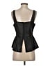 BCBGMAXAZRIA 100% Polyurethane Black Sleeveless Top Size S - photo 2