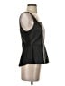 BCBGMAXAZRIA 100% Polyurethane Black Sleeveless Top Size S - photo 4