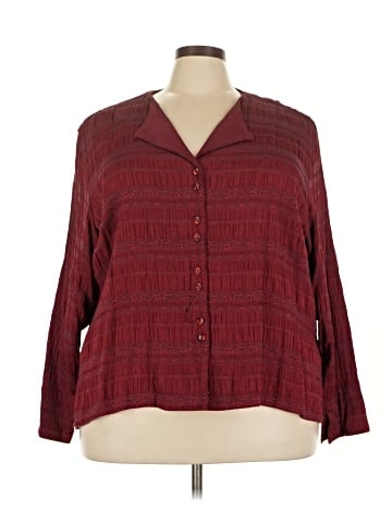 Coldwater Creek 3/4 Sleeve Button-Down Shirt (view 1)