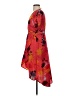 Angie 100% Polyester Floral Red Casual Dress Size S - photo 5