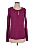 Boden Burgundy Long Sleeve Blouse Size 4 - photo 1