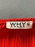 WHY 100% Polyester Red Long Sleeve Blouse Size XL - photo 7