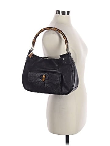 Gucci Leather Shoulder Bag - back