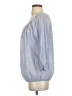 J.Crew 100% Cotton Blue 3/4 Sleeve Blouse Size S - photo 5