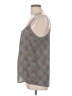The Limited 100% Polyester Gray Sleeveless Blouse Size L - photo 5
