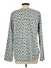 Lands' End 100% Polyester Polka Dots Gray Pullover Sweater Size L - photo 2