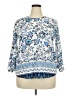 Fourteenth Place Blue 3/4 Sleeve Blouse Size 2X (estimated) - photo 1