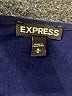 Express 100% Polyester Blue Sleeveless Blouse Size M - photo 7