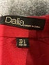 dalia Plaid Red Formal Skirt Size 2 - photo 4