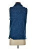 Lands' End 100% Polyester Blue Vest Size S - photo 2