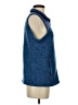 Lands' End 100% Polyester Blue Vest Size S - photo 4