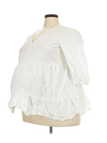Gap - Maternity 3/4 Sleeve Blouse (view 1)