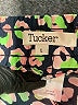 Tucker Animal Print Green Silk Pants Size L - photo 7