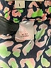 Tucker Animal Print Green Silk Pants Size L - photo 8